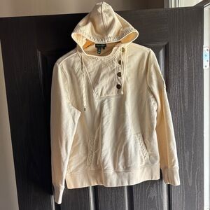 Lauren Jeans Company Ralph Women’s Pullover Hooded Sweatshirt Hoodie Large